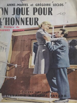 cover image of On joue pour l'honneur
